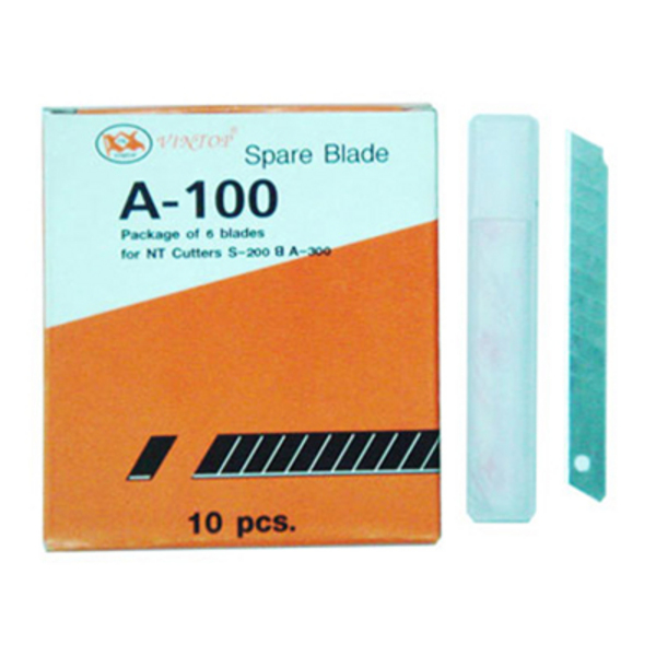 ใบมีดคัตเตอร์  (6 ใบ)A-100