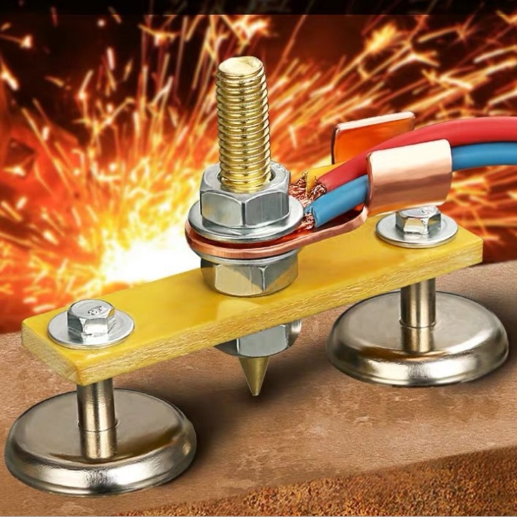 แม่เหล็กสายดินขาคู่