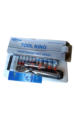 ชุด ปจ. บล็อก BONYA 1/2"#10-24mm.SET12