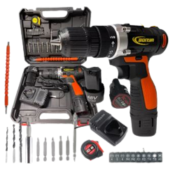 สว่านไร้สายBONYA 48V2ระบบ+แบตเตอรี่2ก้อน