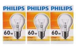 หลอดไส้PHILIPS 60W E27(ล)