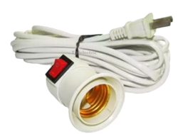 สายไฟ+ขั้วเกลียวมีสวิตซ์ E275M