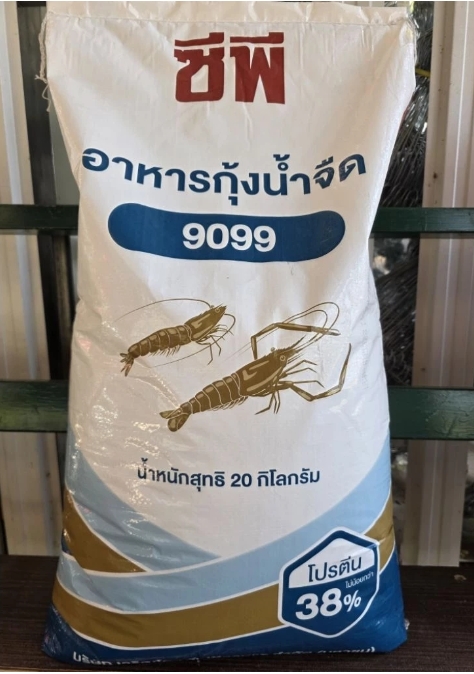 9099CP กุ้งน้ำจืดขนาด40กรัม