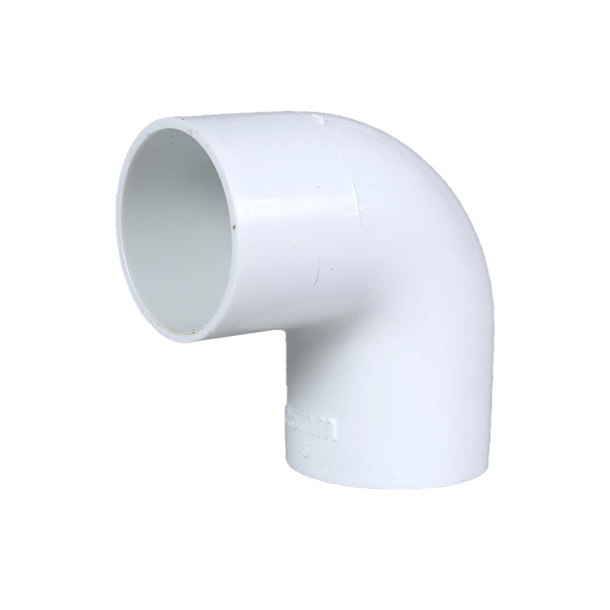 ข้อต่อโค้งขาว POWERMAX 3/8"