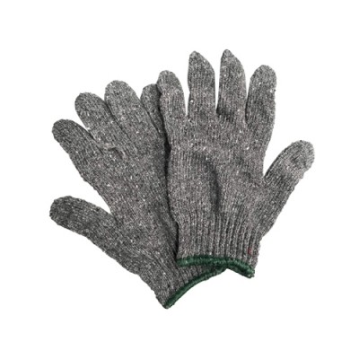 ถุงมือผ้าทอด้ายดิบหนาอย่างดี