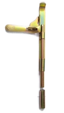 กลอนประตูรั้วเหล็ก10"(ซ้าย)