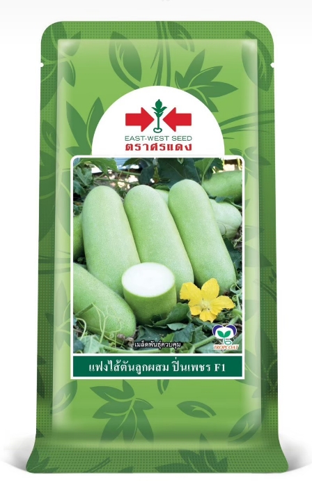 แฟงไส้ตันปิ่นเพชรF1ศรแดง1,000 เมล็ด*120