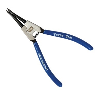 คีมถ่างแหวน ตรงTexasBull 7"(TX-SNP7E)