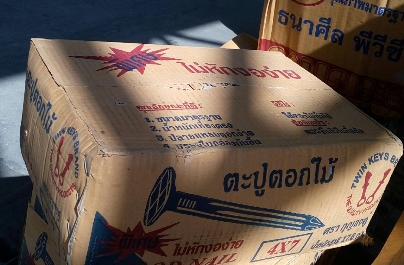 (ลังX18)ตะปูตอกไม้4X7