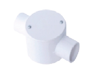 กล่องพักสายกลม 2ทางผ่าน20MM*50