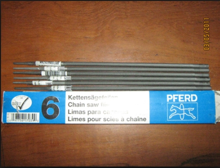 ตะไบกลมตราม้า4MM (5-32")*12