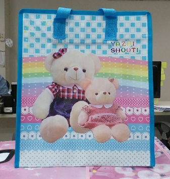 กระเป๋าผ้าคละลาย*12