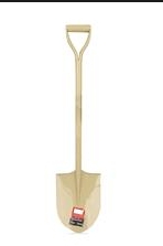 พลั่วคละสีปลายแหลม*12