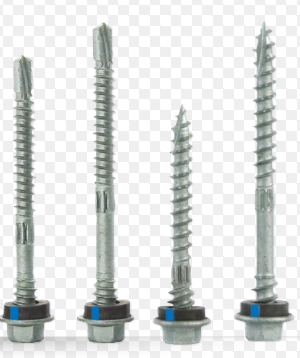 (100ตัว)สกรูท้องลอนไรโน่ 10X16แปเหล็ก