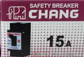เบรกเกอร์ช้าง15A