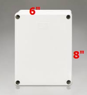 แผงพลาสติก6X8*50