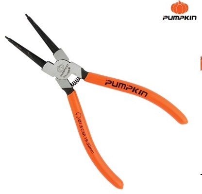 คีมหุบแหวนCR-V ตรงPUMPKIN  7"PTT-7SRI(33561)