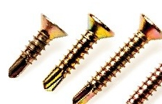 F#6X11/2"ชุบรุ้งปลายสว่าน39B*50