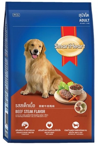 SHสุนัขโต 2.6KGสเต็กเนื้อ*4