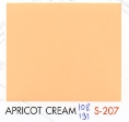 S-207สีน้ำมันAPRICOTครีม1GL*4
