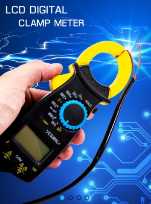 ค.วัดกระแสไฟฟ้าพร้อมจอLCD