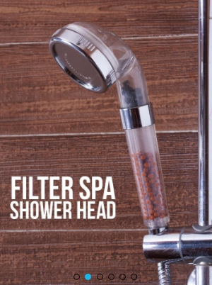 ฝักบัวสปาน้ำแร่เพื่อสุขภาพ