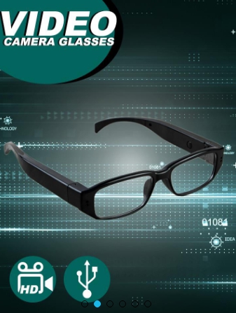 แว่นตาติดกล้องวิดีโอ VIDEO