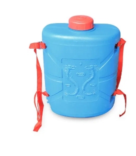 ถังพลาสติกสีฟ้า