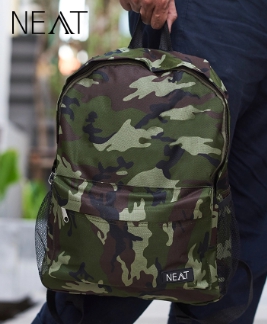 กระเป๋าสะพายหลังNEATลายพราง