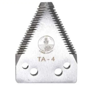 ใบมีดสามเหลี่ยมตัดหญ้าเงินดอกบัวTA-4