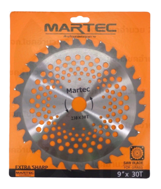 ใบมีดวงเดือนติดคาร์ไบด์MARTEC9X30T*50