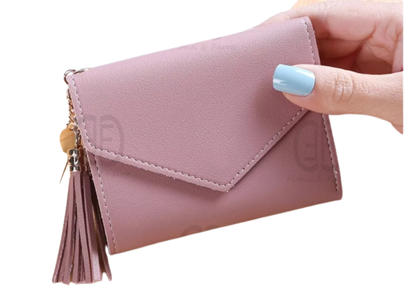 กระเป๋าสตางค์คละสีเล็ก