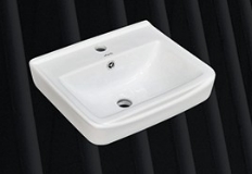 อ่างล้างหน้า รุ่นMS3180สีขาวAsiatic