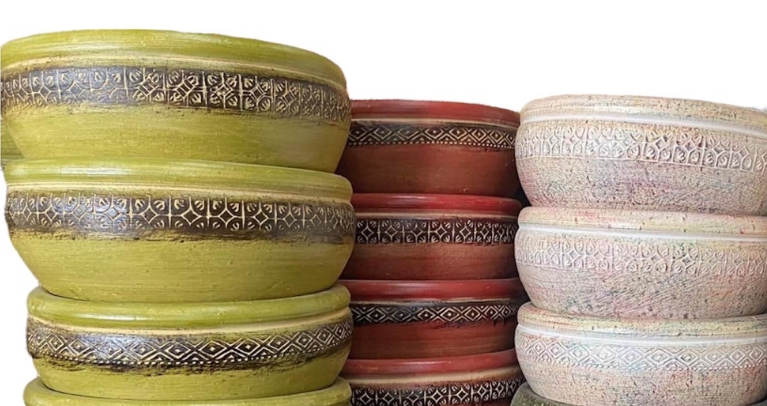 กถ.ดินเผาบอนไซ12X5"