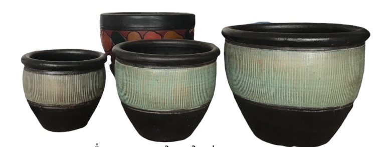 กถ.ดินเผา15"12" 8"SET3