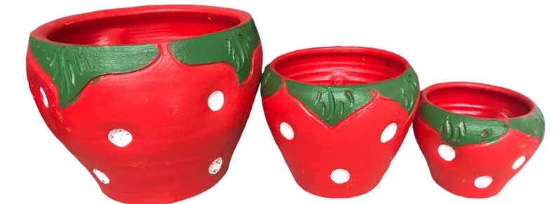 กถ.ดินเผา12" 9" 7"SET3