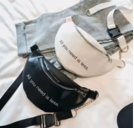 กระเป๋าคาดอกคละสีALLYOU