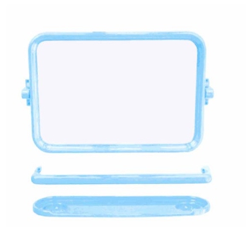 ชุดกระจกสี่เหลี่ยมแฟนซีฟ้าSK03-202FS