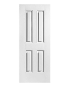 ประตูUPVC ขาว ECO-DOOR80X200CM(UPVC 4)