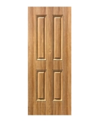 ประตูUPVC สักECO-DOOR80X200CM(UPVC 4T)