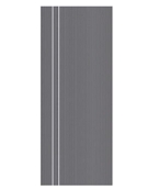 ประตูUPVC Extrusion ลายไม้เส้นขาวECO-DOOR80X200CM(PE1)
