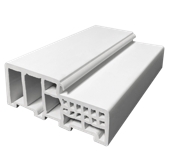 วงกบประตูWPC ขาว ECO-DOOR90x200CM2X4"(WR-100)