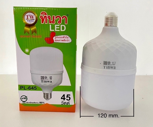 หลอดLED BULB ทินวา45W E27(PL-645)*24