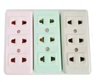 ปลั๊กตัวเมีย3ตา MS