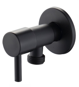 สต๊อปวาวล์ สองทาง MATT BLACKRASLANDRA BLACK-VALVE*2