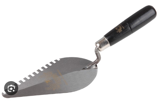 เกียงหวีปูกระเบื้อง ด้ามดำ ขวาPUMPKIN (28159)