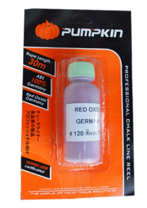 สีฝุ่นใส่บักเต้าแดง PUMPKIN 155G(28402-F)