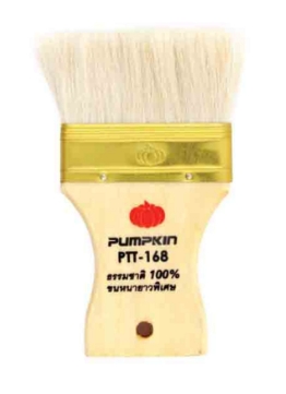 แปรงทาวานิช หนา ยาวPUMPKIN  3"PTT-168(30157)