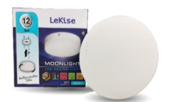 ดาวน์ไลท์LED กลมDL LEKISE 12WMOONLIGHT*60