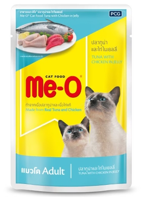 *ME-O80Gปลาทูน่า&ไก่ในเยลลี่*12